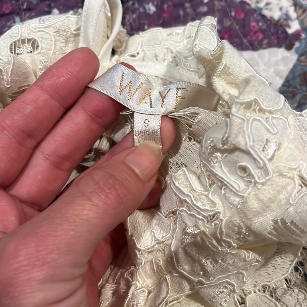 Lacey highneck shirt - Picture 3 of 3
